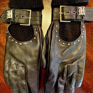 Woman’s leather Harley Davidson gloves size L